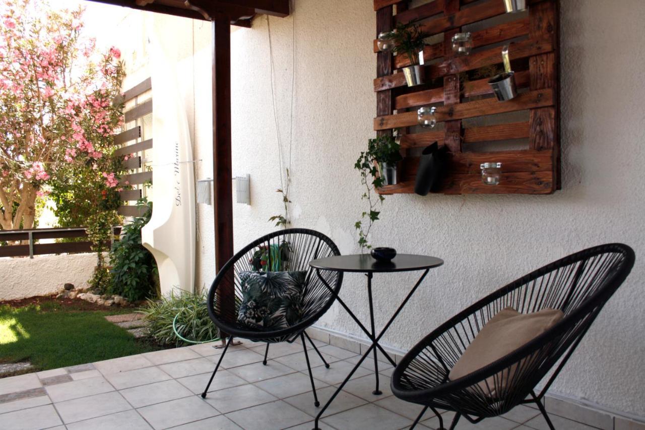 Beachfront Garden Apartment- Atlas Complex Loutráki Dış mekan fotoğraf